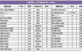 电子商务专业要选哪科