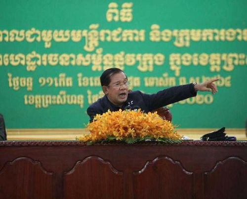 洪森首相警告，泰国对柬埔寨领土存在野心